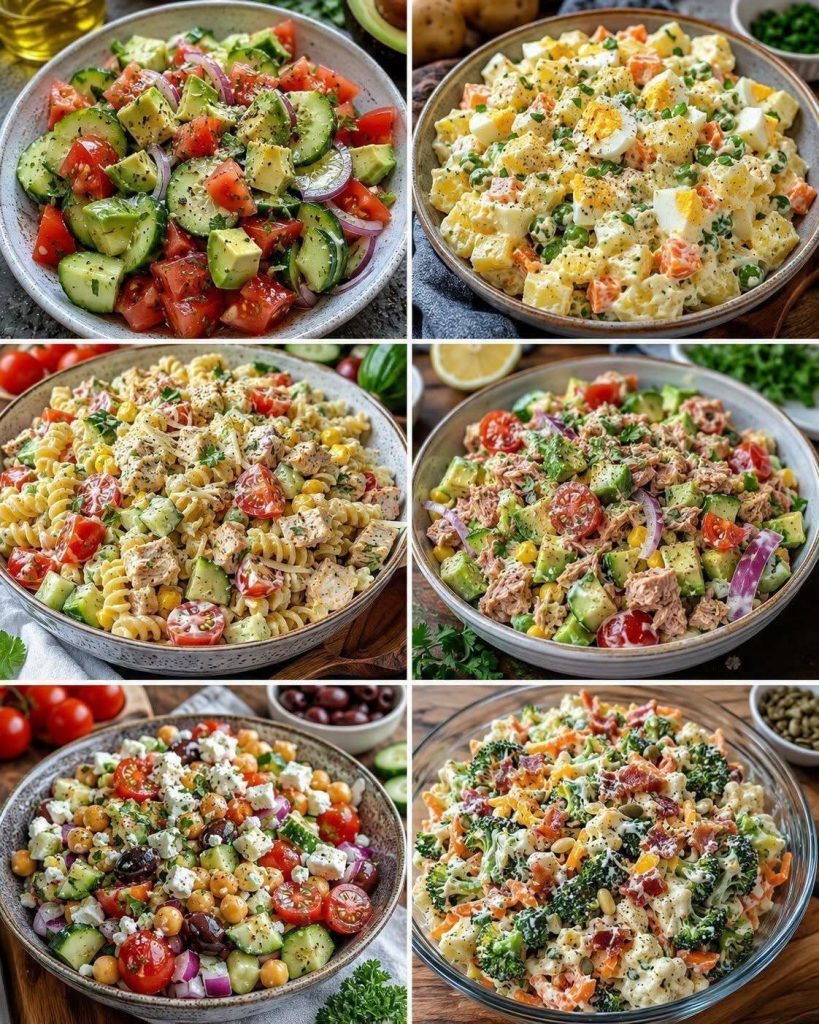 6 fräscha sommarsallader som alla kommer att älska – enkla recept till grillfest, lunch och picknick